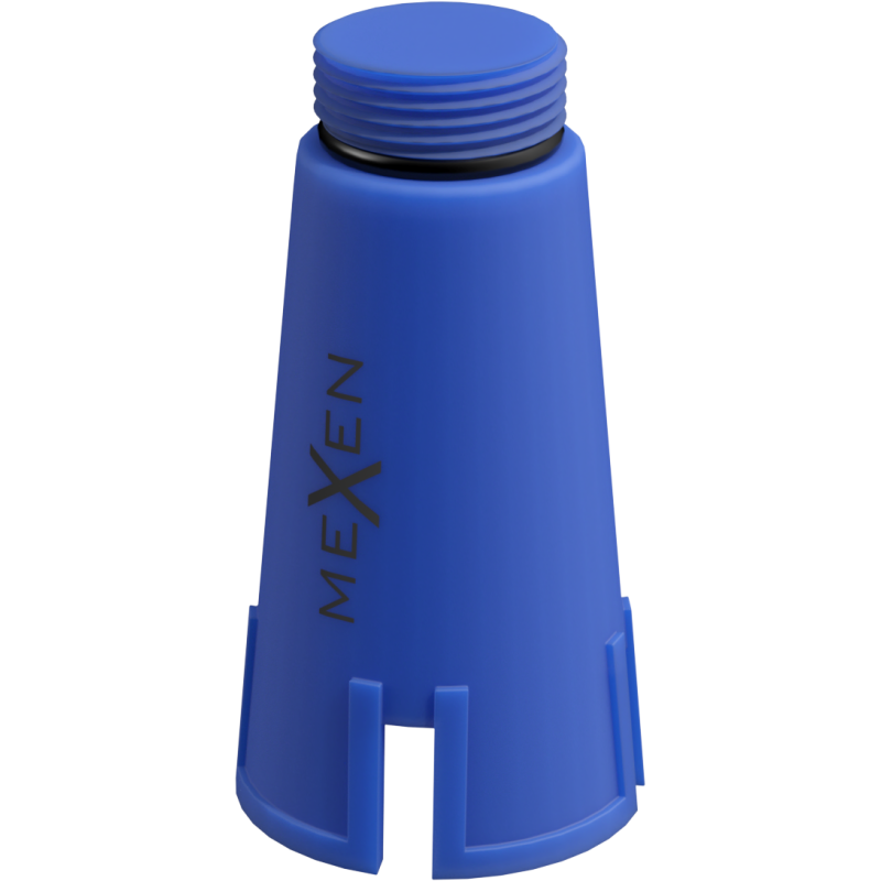Mexen PPR Long Test Cap 1/2" M Blue - W97344-12-00