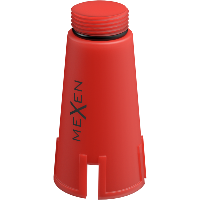 Mexen PPR long test plug 1/2 GZ red - W97344-12-01