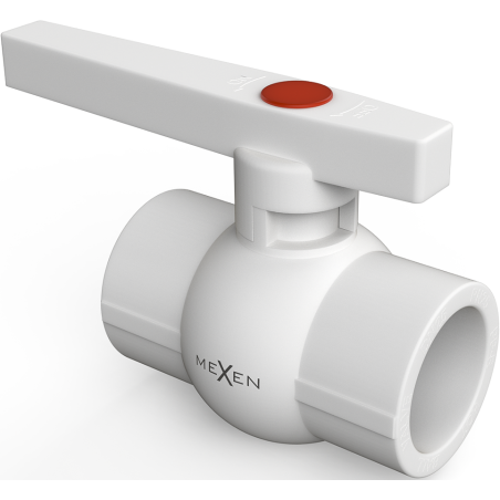 Mexen PPR Ball Valve PP Welded for PPR Pipes 40 x 40 - W97349-40-00
