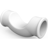 Mexen PPR short welded bypass for PPR pipes 25 x 25, PN20 - W97351-25-00