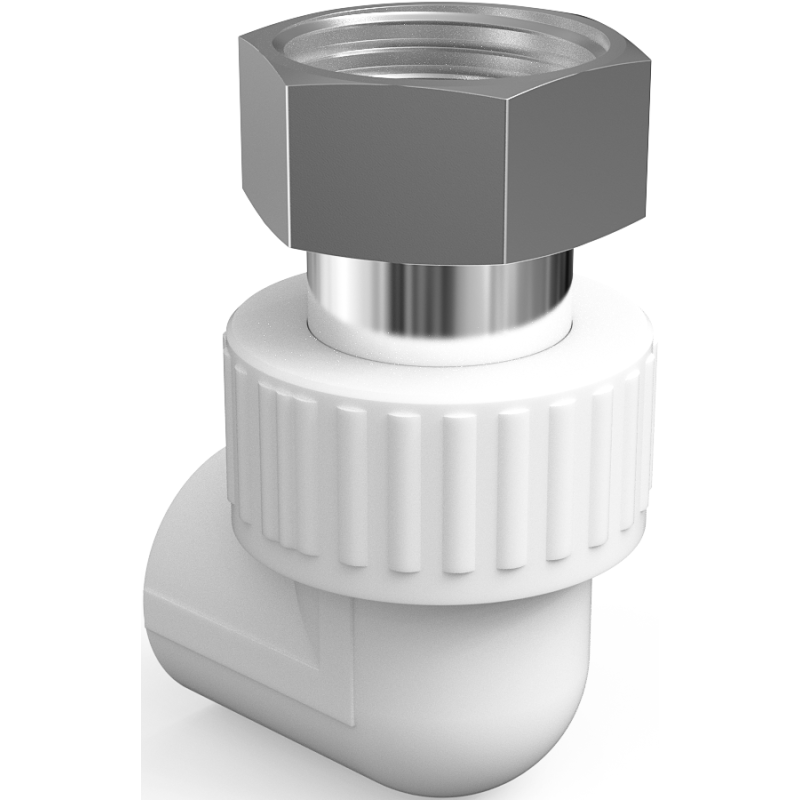 Mexen PPR elbow with half-thread welded for PPR pipes 25 x 1 F - W97353-2510F-00