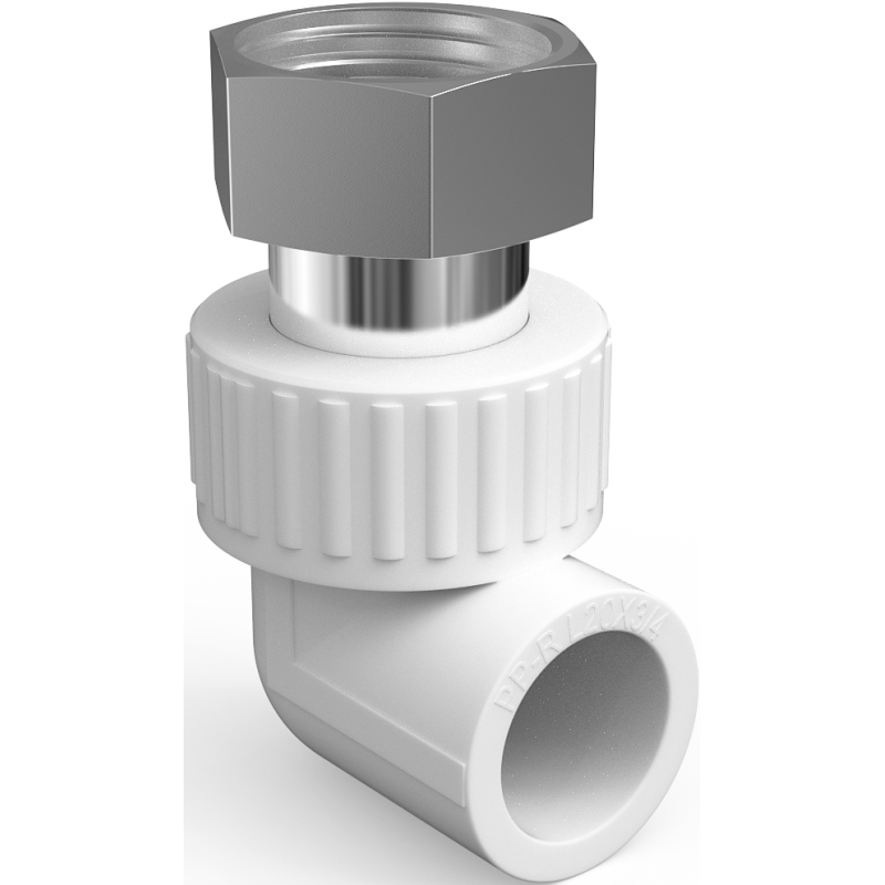 Mexen PPR welded elbow with a half-thread for PPR pipes 32 x 3/4 GW - W97353-3234F-00