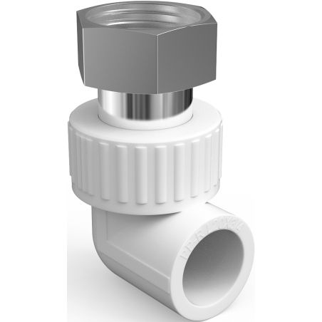 Mexen PPR welded elbow with a half-thread for PPR pipes 32 x 3/4 GW - W97353-3234F-00