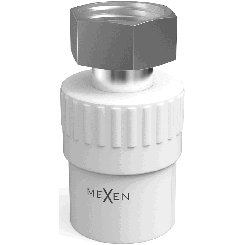 Mexen PPR Welding Socket with Half-Thread for PPR Pipes 25 x 1 FT - W97354-2510F-00