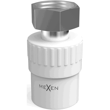 Mexen PPR Welding Socket with Half-Thread for PPR Pipes 25 x 1 FT - W97354-2510F-00