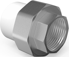 Mexen PPR Weldable Muffle Connector for PPR Pipes 25 x 3/4 IW - W97355-2534F-00