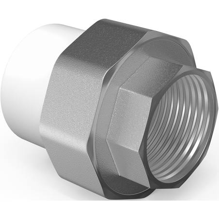 Mexen PPR Welded Union Connector for PPR Pipes 32 x 1 IF - W97355-3210F-00