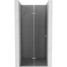 Mexen Lima folding shower doors 100 cm, graphite, chrome - 856-100-000-01-40