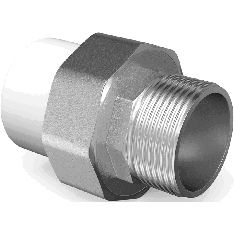 Mexen PPR Welded Socket Fitting for PPR Pipes 32 x 3/4 M - W97356-3234M-00