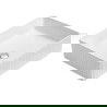 Mexen Grovo countertop fluted washbasin 51 x 37 cm, white - 22305100
