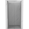 Mexen Rox sliding shower door 130 cm, transparent, chrome - 8C2-130-000-01-00
