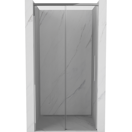 Mexen Rox sliding shower door 135 cm, transparent, chrome - 8C2-135-000-01-00