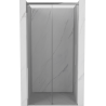 Mexen Rox sliding shower door 135 cm, transparent, chrome - 8C2-135-000-01-00