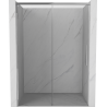 Mexen Rox sliding shower door 140 cm, transparent, chrome - 8C2-140-000-01-00