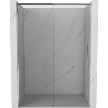 Mexen Rox sliding shower door 145 cm, transparent, chrome - 8C2-145-000-01-00