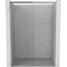 Mexen Rox sliding shower door 145 cm, transparent, chrome - 8C2-145-000-01-00