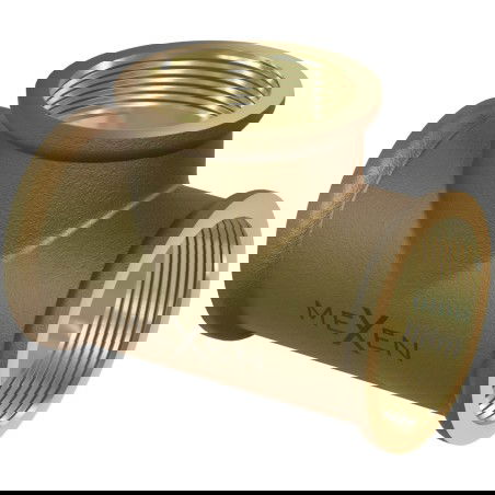 Mexen BRASS brass tee 1/2 FF x 1/2 FF x 1/2 FF - W97403-121212
