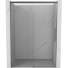 Mexen Rox sliding shower door 150 cm, transparent, gun metal - 8C2-150-000-95-00