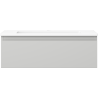 Mexen Orio bathroom cabinet 70 cm with Otis sink, 1 drawer, gray matte/white matte - 91A10-07023-1-BF62-W18M01
