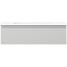 Mexen Orio bathroom cabinet 80 cm with Otis sink, 1 drawer, gray matte/white matte - 91A10-08023-1-BF62-W18M01