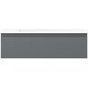 Mexen Orio bathroom cabinet 80 cm with Otis sink, 1 drawer, matte graphite/white matte - 91A10-08023-1-BF66-W18M01