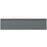 Mexen Orio bathroom cabinet 100 cm with Otis sink, 1 drawer, matte graphite/white matte - 91A10-10023-1-BF66-W18M01