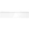 Mexen Orio bathroom cabinet 120 cm with Otis sink, 1 drawer, white gloss - 91A10-12023-1-BF00-W18M00