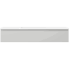 Mexen Orio bathroom cabinet 120 cm with Otis sink, 1 drawer, gray matte/white matte - 91A10-12023-1-BF62-W18M01
