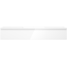 Mexen Orio 140 cm Bathroom Cabinet with Otis Sink, 1 Drawer, White Gloss - 91A10-14023-1-BF00-W18M00