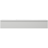 Mexen Orio 140 cm Bathroom Cabinet with Otis Sink, 1 Drawer, Gray Matte/White Matte - 91A10-14023-1-BF62-W18M01