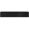 Mexen Orio 140 cm Bathroom Cabinet with Otis Sink, 1 Drawer, Black Matte - 91A10-14023-1-BF71-W18M71