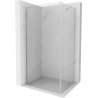 Mexen Pretoria hinged shower cabin 75 x 70 cm, transparent, chrome - 852-075-070-01-00