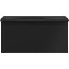 Mexen Orio Bathroom Cabinet 50 cm with Vela Sink, 1 Drawer, Black Matte - 91A10-05023-1-BF71-W23M71