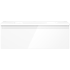 Mexen Orio 70 cm Bathroom Cabinet with Vela Sink, 1 Drawer, White Gloss - 91A10-07023-1-BF00-W23M00