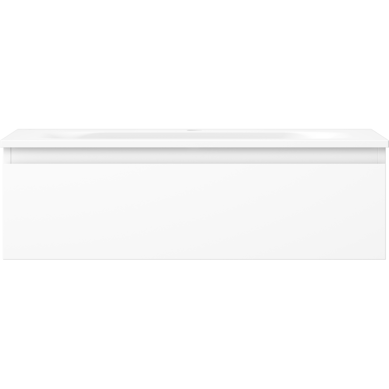 Mexen Orio 80 cm Bathroom Cabinet with Vela Basin, 1 Drawer, White Matte - 91A10-08023-1-BF01-W23M01