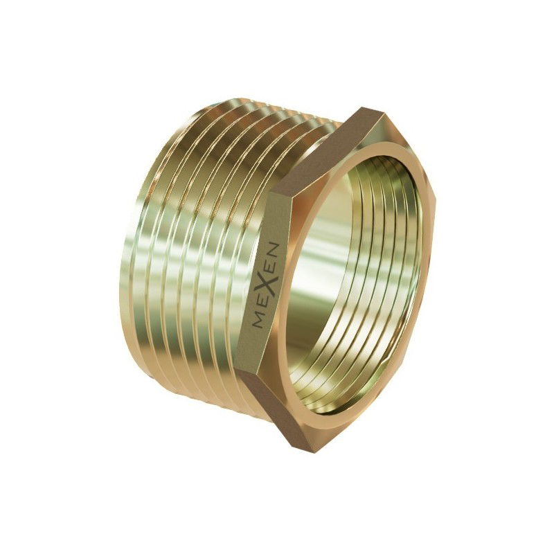 Mexen BRASS brass reducer 5/4 M x 1/2 F - W97407-5412