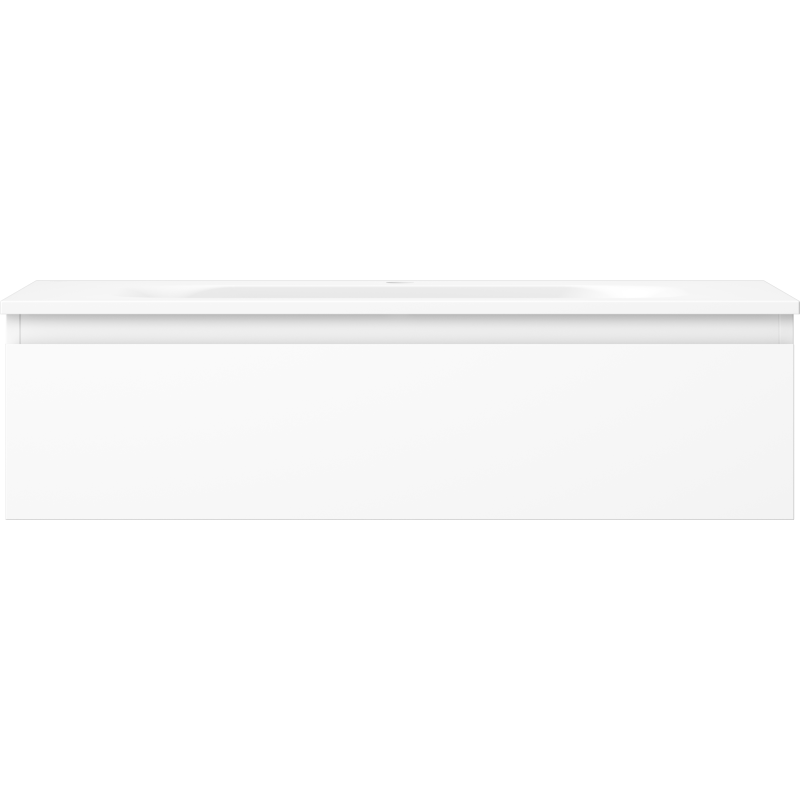 Mexen Orio bathroom cabinet 90 cm with Vela washbasin, 1 drawer, white matt - 91A10-09023-1-BF01-W23M01