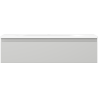 Mexen Orio 90 cm Bathroom Cabinet with Vela Sink, 1 Drawer, Gray Matte/White Matte - 91A10-09023-1-BF62-W23M01