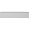 Mexen Orio bathroom cabinet 120 cm with Vela sink, 1 drawer, gray matte/white matte - 91A10-12023-1-BF62-W23M01