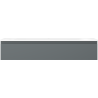 Mexen Orio 120 cm bathroom cabinet with Vela sink, 1 drawer, matte graphite/white matte - 91A10-12023-1-BF66-W23M01