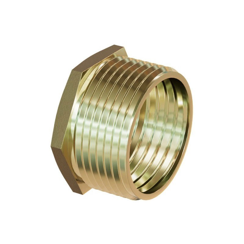 Mexen BRASS brass reducer 2 M x 1/2 F - W97407-2012
