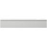 Mexen Orio bathroom cabinet 140 cm with Vela sink, 1 drawer, gray matte/white matte - 91A10-14023-1-BF62-W23M01