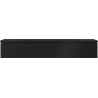 Mexen Orio bathroom cabinet 140 cm with Vela washbasin, 1 drawer, black matte - 91A10-14023-1-BF71-W23M71
