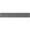 Mexen Orio bathroom cabinet 160 cm with Vela sink, 1 drawer, matt graphite/matt white - 91A10-16023-1-BF66-W23M01
