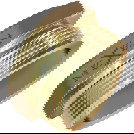 Mexen BRASS 1" Manganese Core Plug - W97413-10