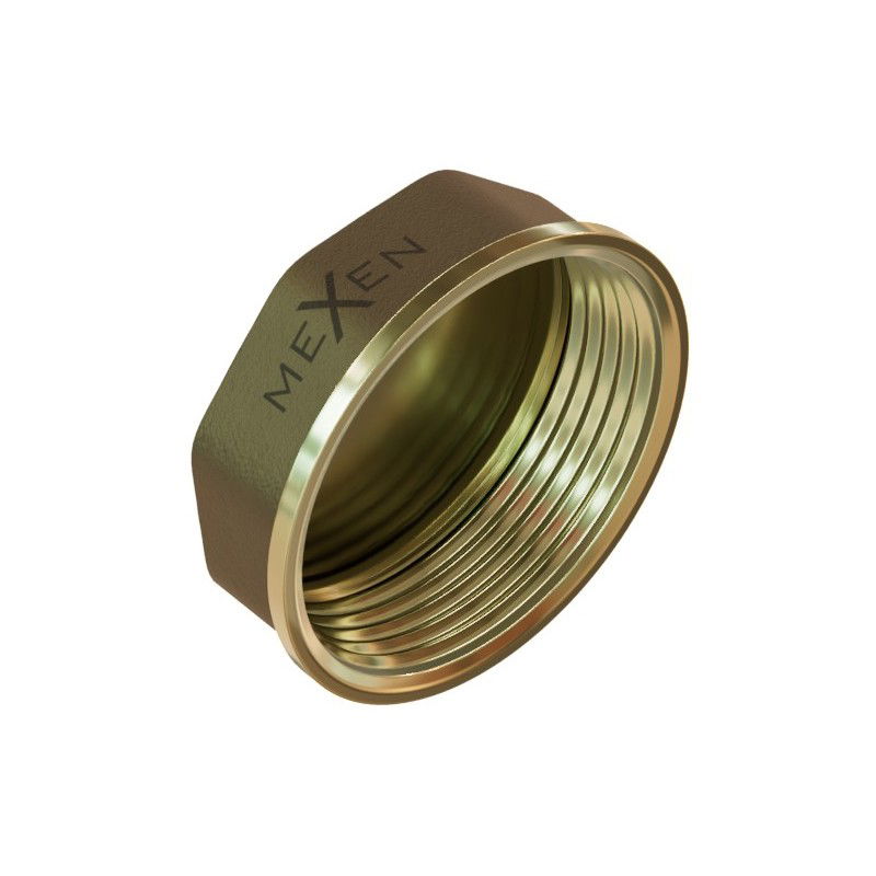 Mexen BRASS brass end cap 3/4 GW - W97414-34