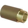 Mexen BRASS round brass extension 1/2 F x 1/2 M, 25 mm - W97415-1212-25