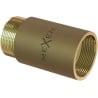 Mexen BRASS round brass extension 1/2 F x 1/2 M, 40 mm - W97415-1212-40
