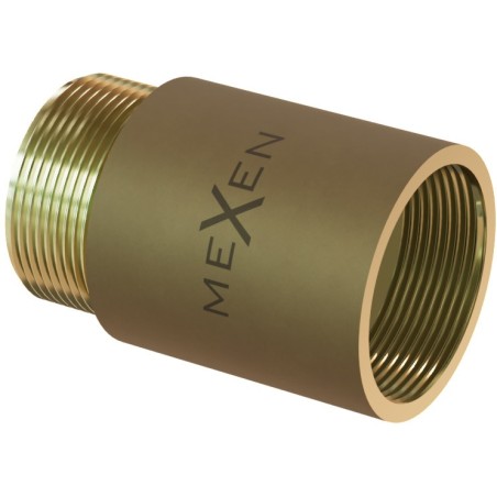 Mexen BRASS round brass reducing extension 1/2 GW x 3/8 GZ, 10 mm - W97416-1238-10