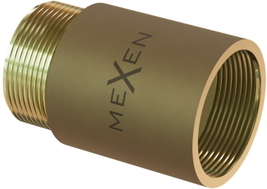 Mexen BRASS round brass reducing extension 1/2 GW x 3/8 GZ, 10 mm - W97416-1238-10